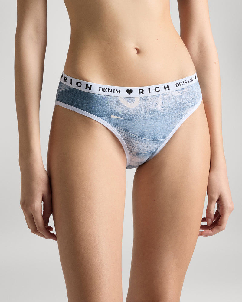 Slip Life inférieur Femme Fantasy Denim