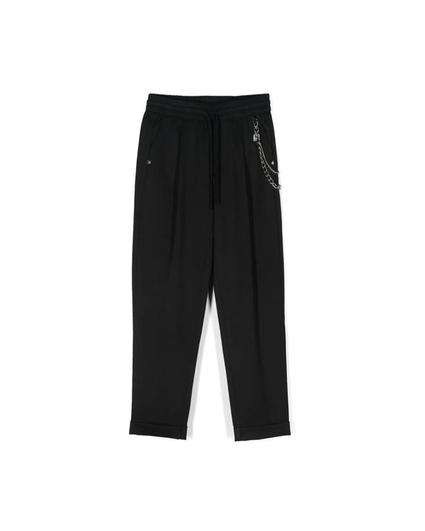 Pantaloni con catena