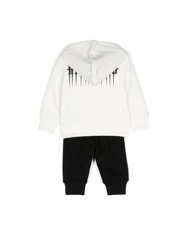 Koordiniertes Sweatshirt -Set mit Kapuze und Hosen