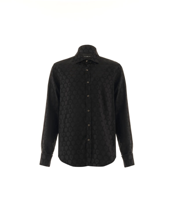 Chemise ordinaire avec motifs allover