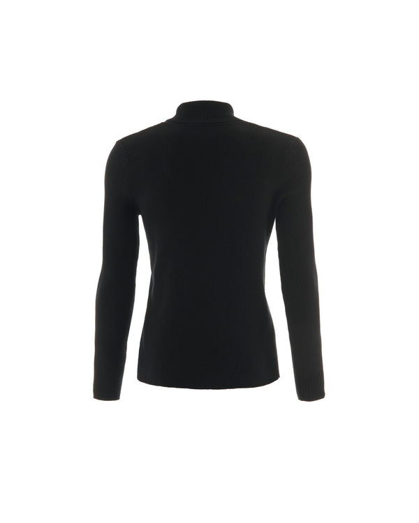 Slim fit high neck sweater