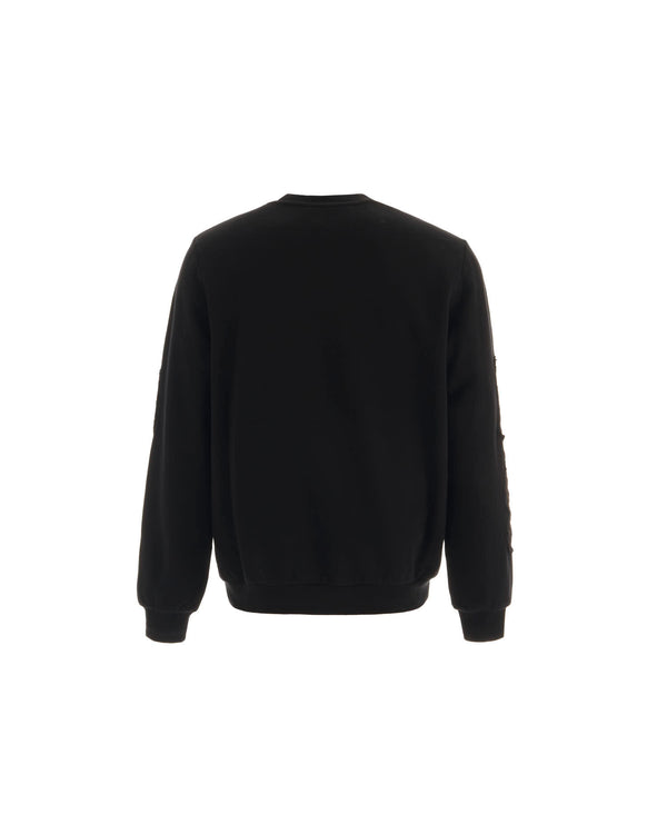 Sweatshirt mit Ton -Sur -Tondekorationen