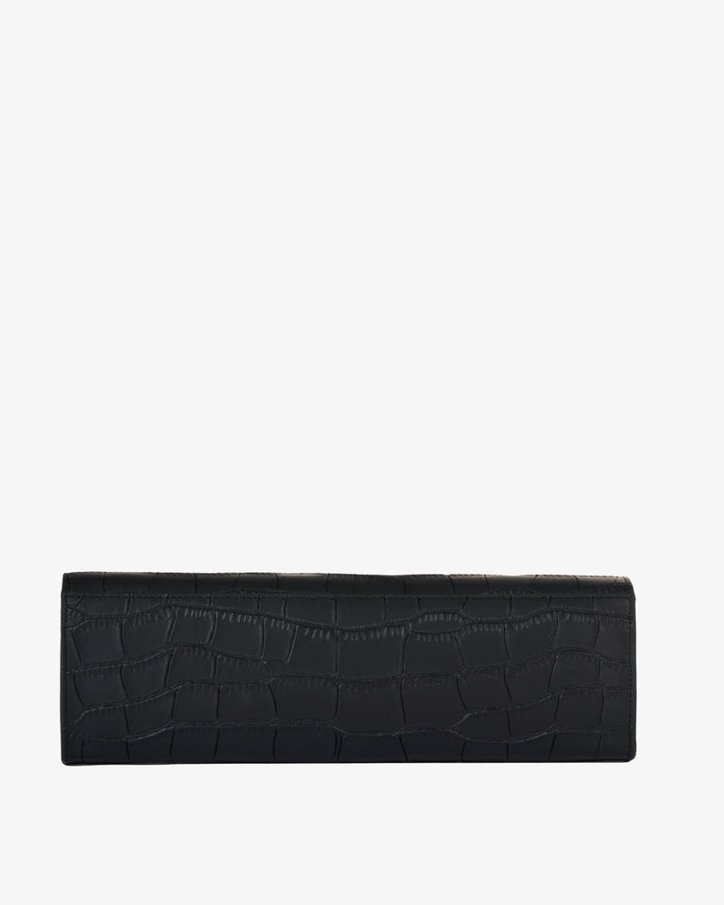 Pochette con patta e tracolla