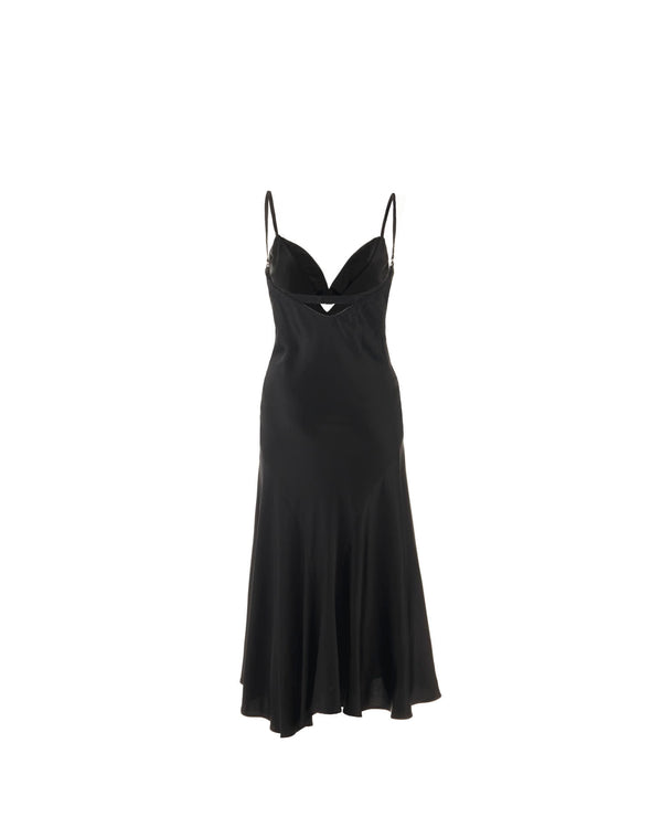 Slip dress midi