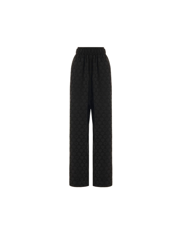 Wide leg trousers with high waist