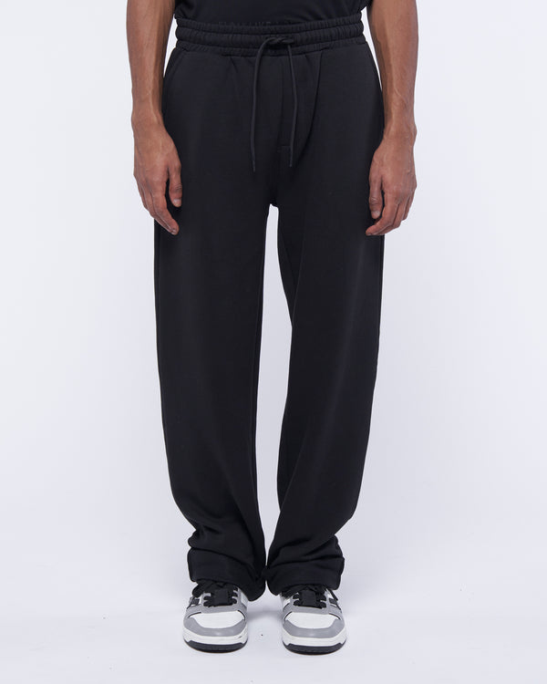 Trousers with elastic and drawstring
