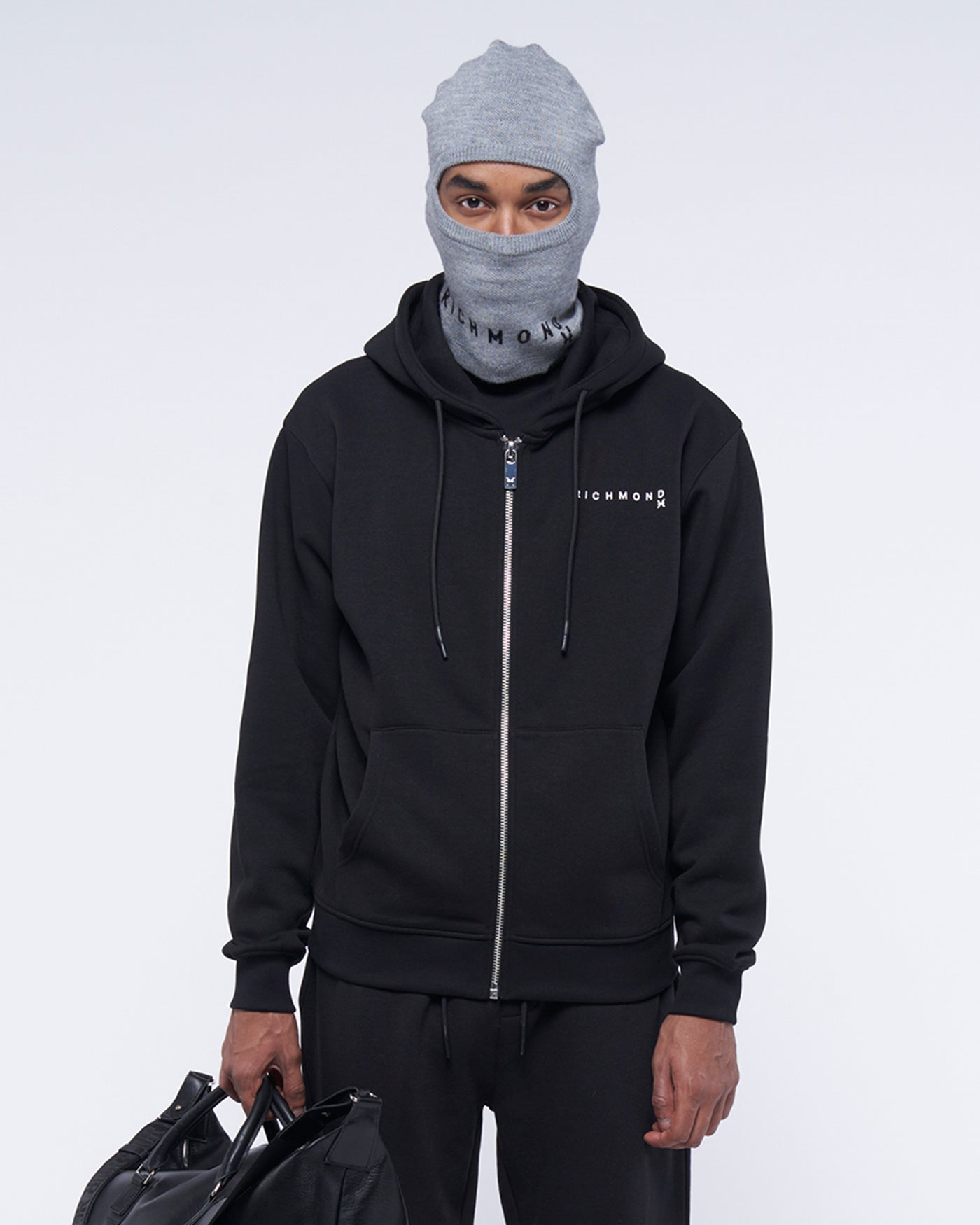 John Richmond Swarovski Skull Zip Hoodie online