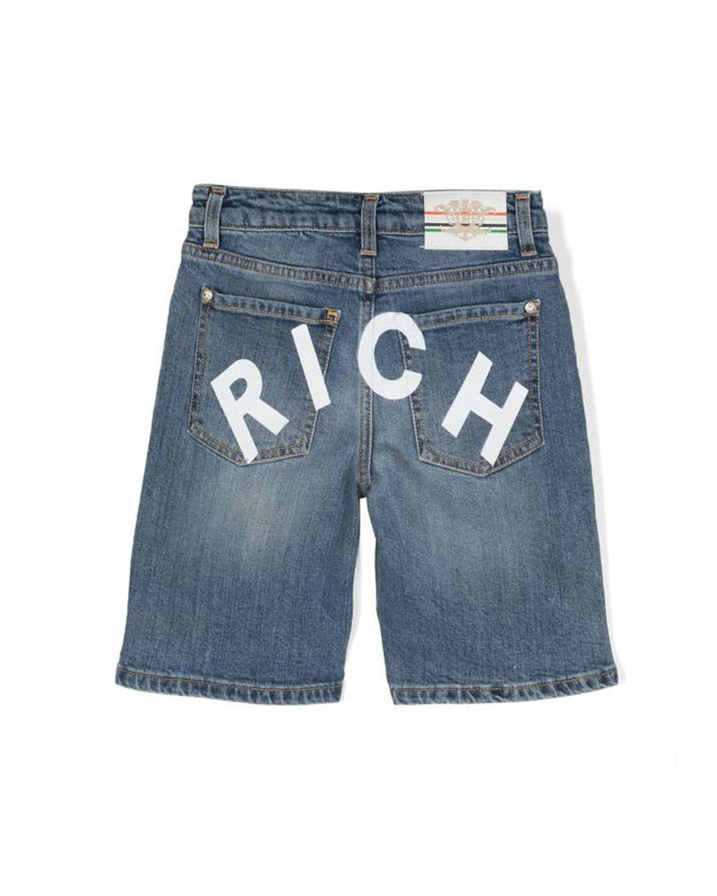 Bermudes en denim riches