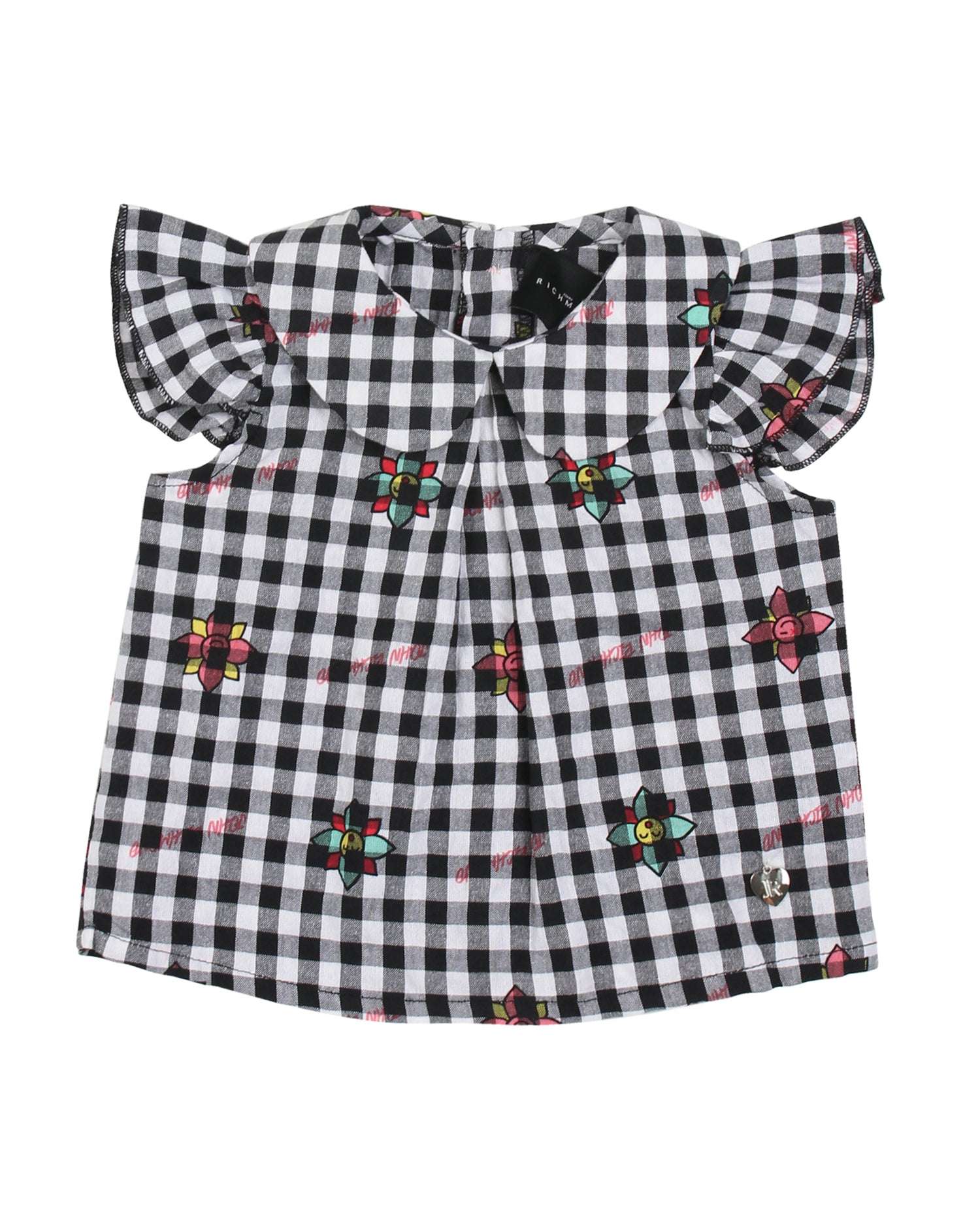 John Richmond kids Blusa a quadri