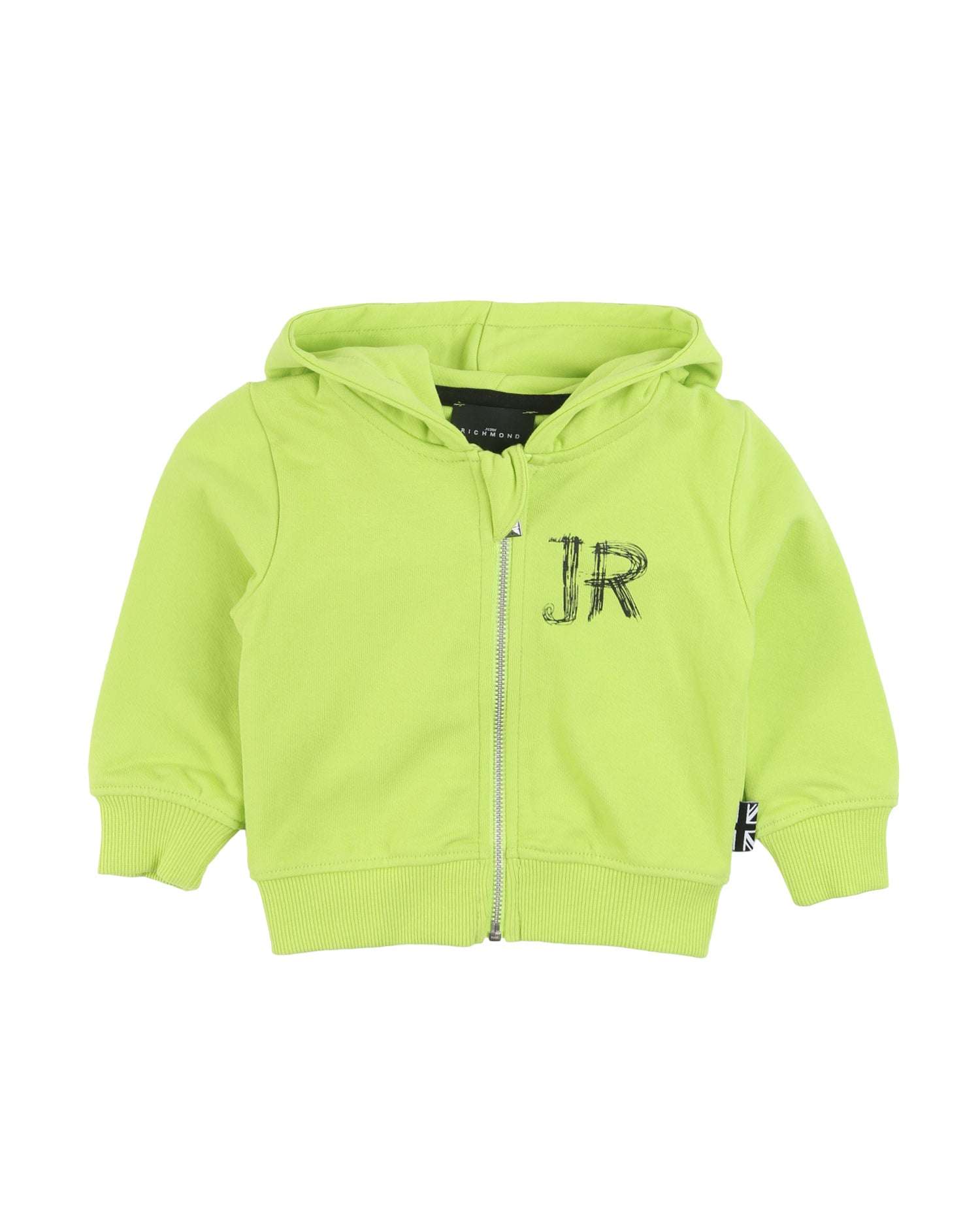 John Richmond kids Felpa con cappuccio e logo