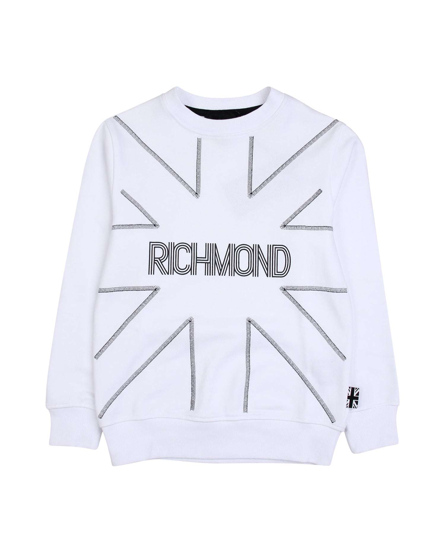 John Richmond kids Felpa con logo