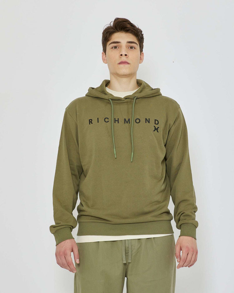 Hoodie with logo John Richmond