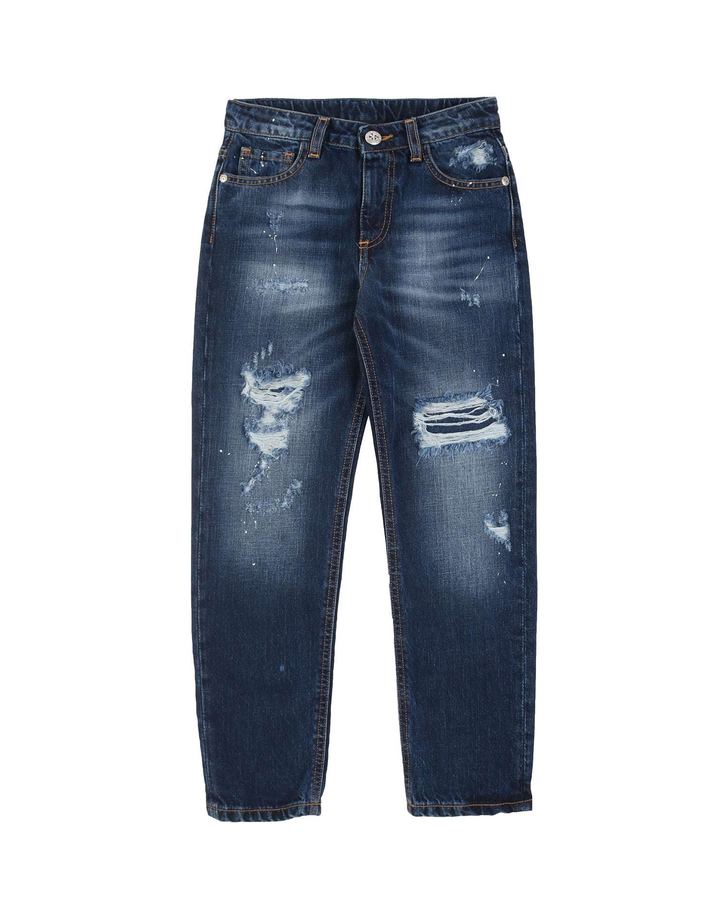 John Richmond kids Jeans con strappi