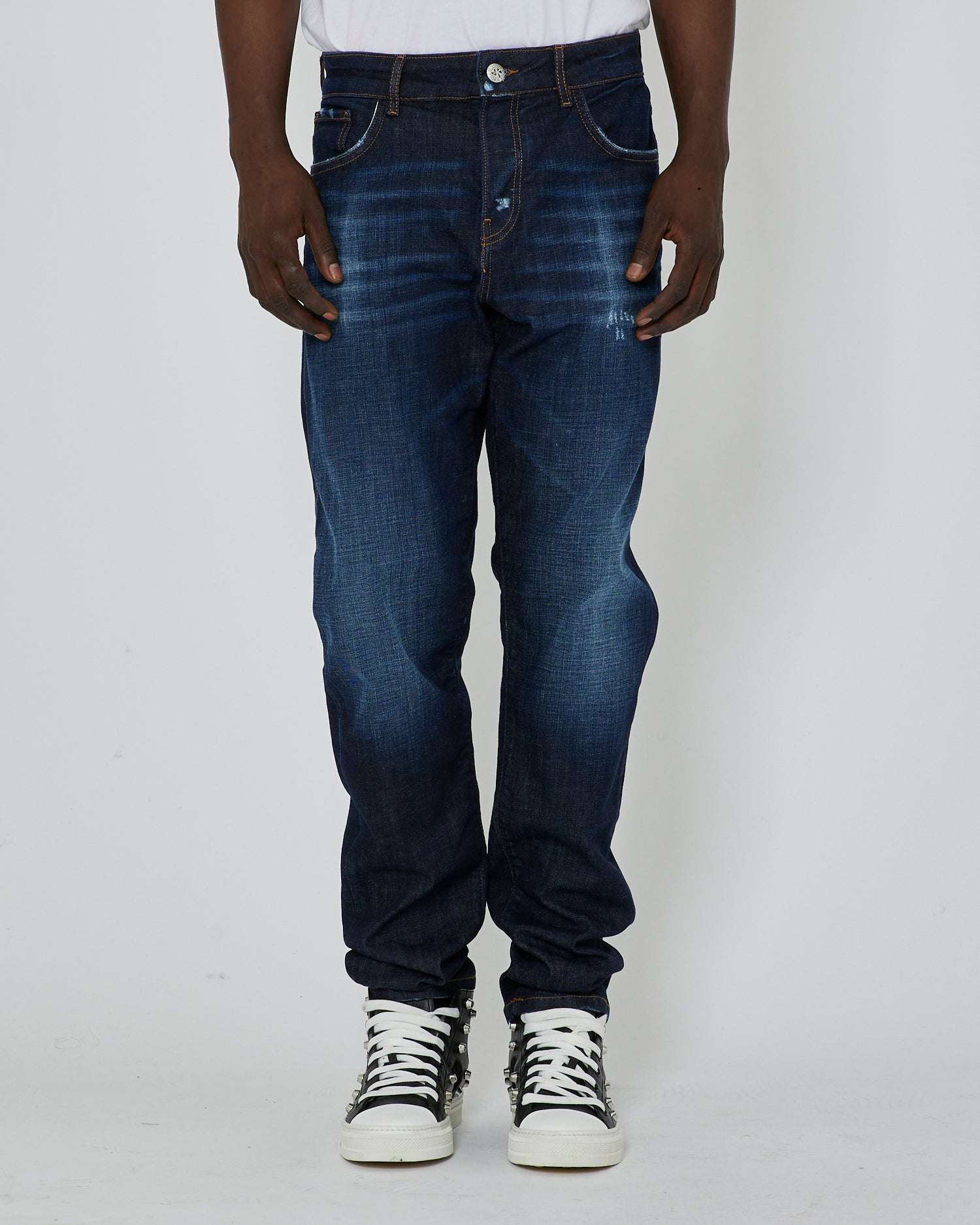 John Richmond Jeans regular lavaggio scuro