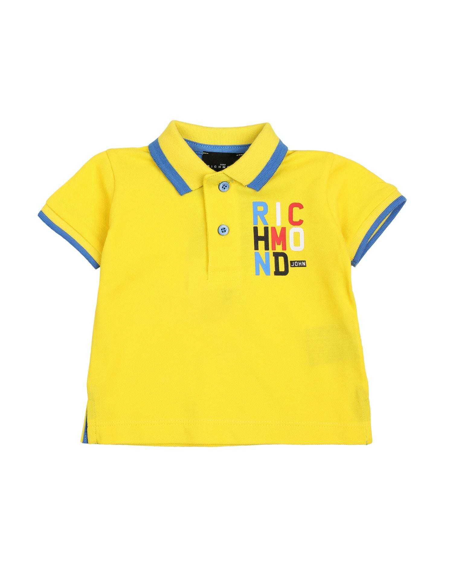 John Richmond kids Polo con logo multicolor