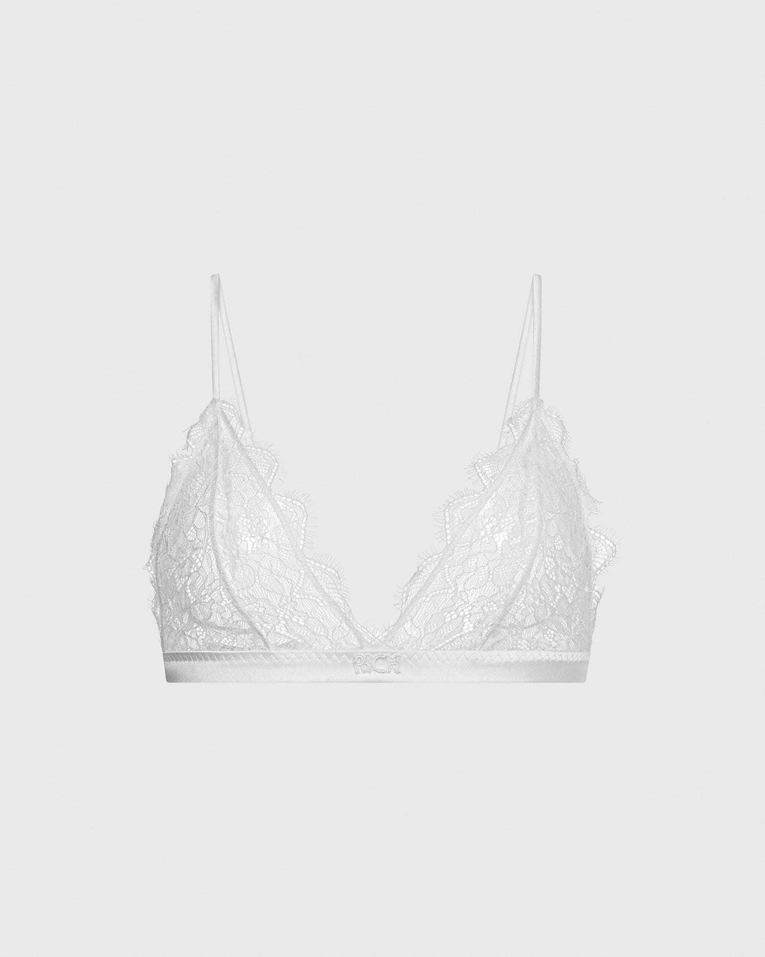 John Richmond Reggiseno in pizzo ricamato