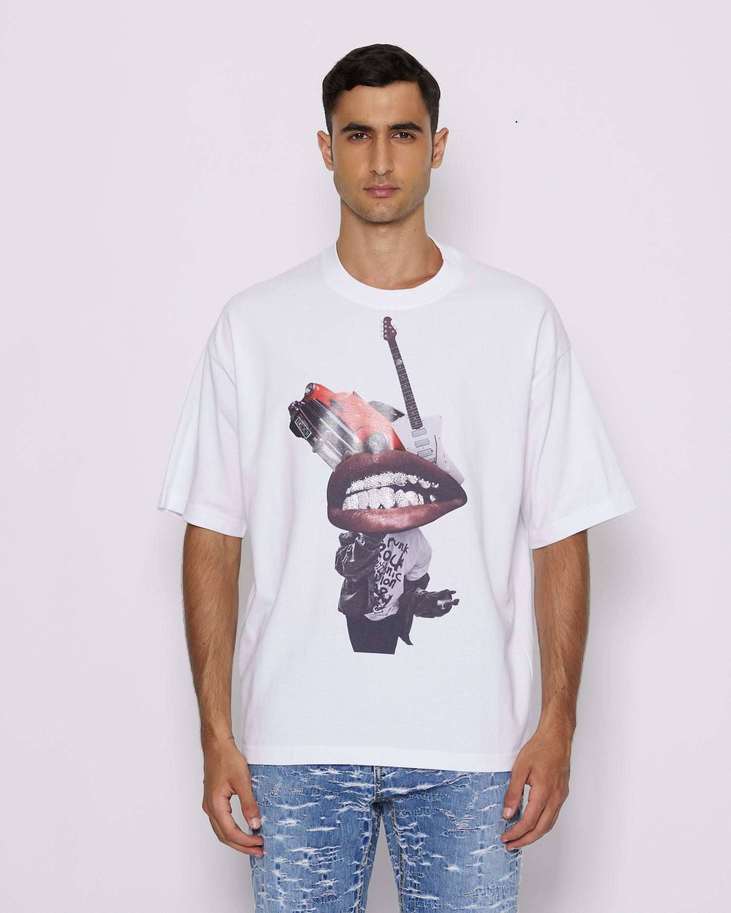 John Richmond T-shirt con grafica