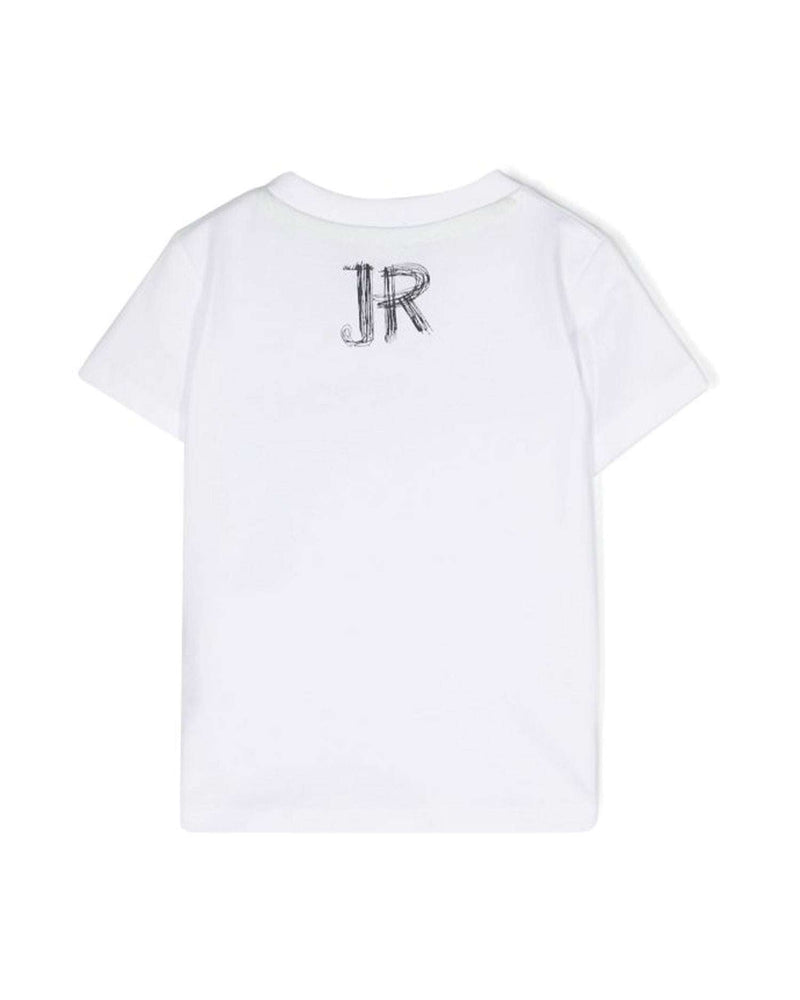 T-shirt con logo sul davanti