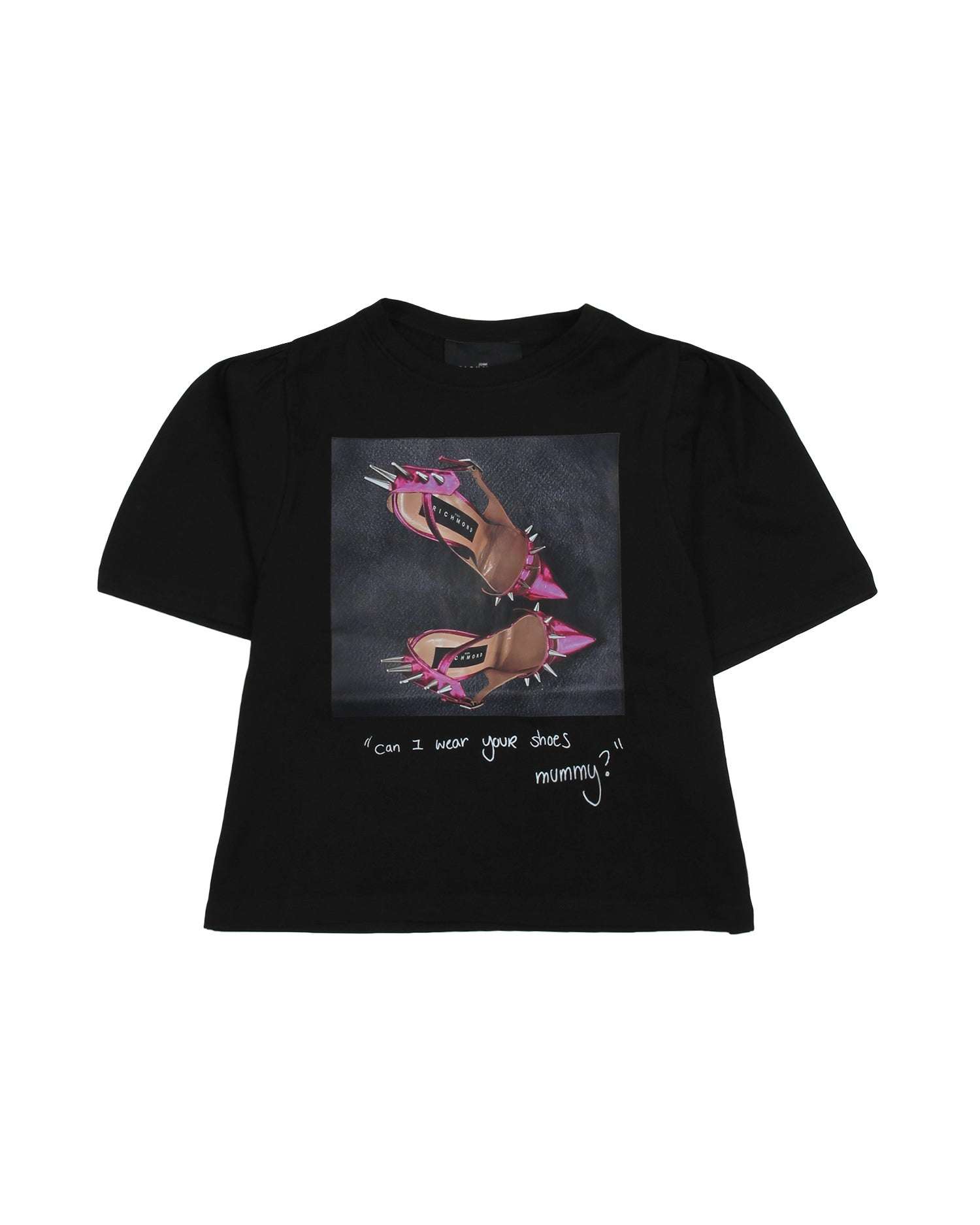 John Richmond kids T-shirt con maniche a palloncino