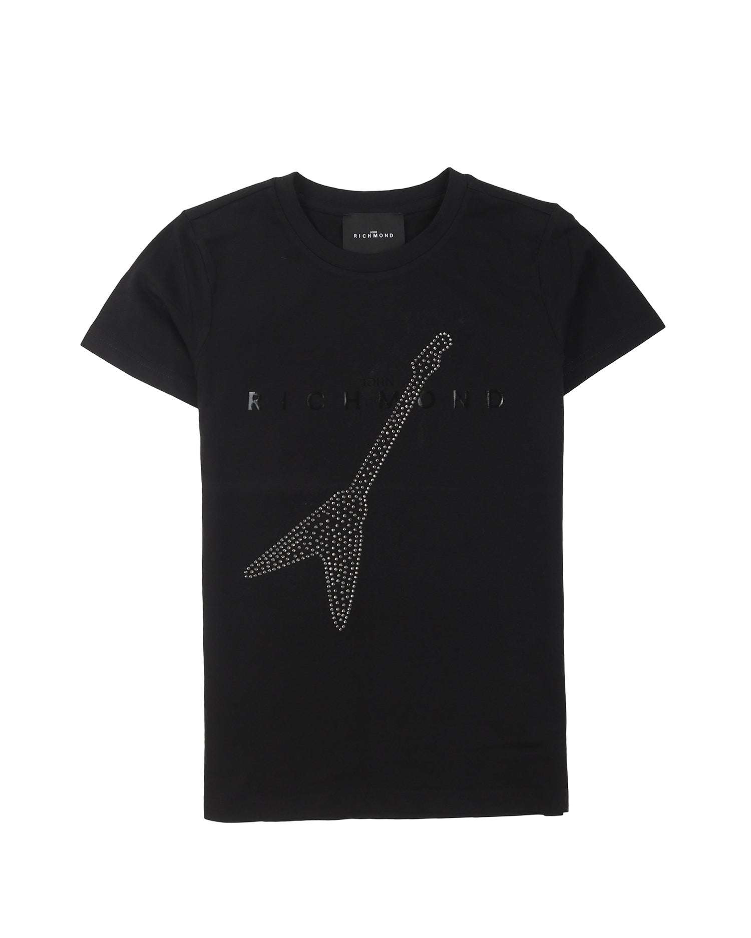 John Richmond kids T-shirt con strass