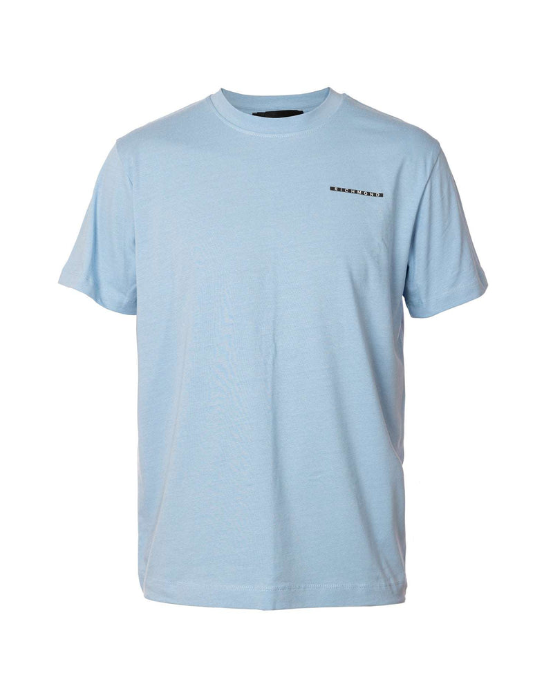 Regular t-shirt with contrasting logo